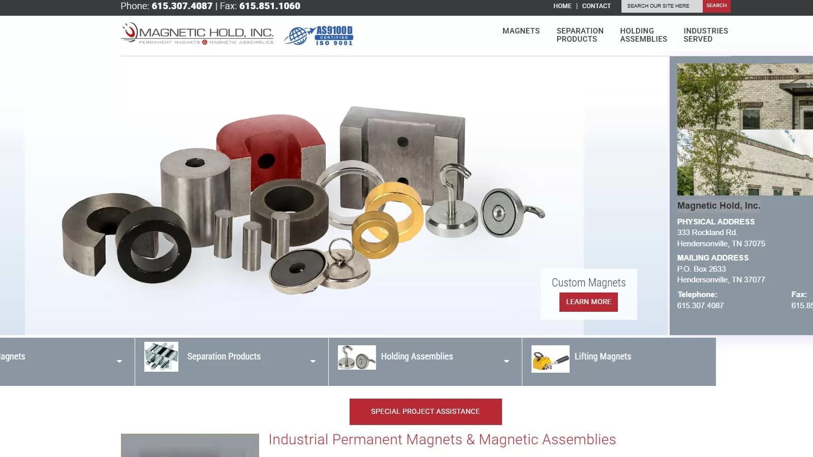 Magnetic Hold, Inc.